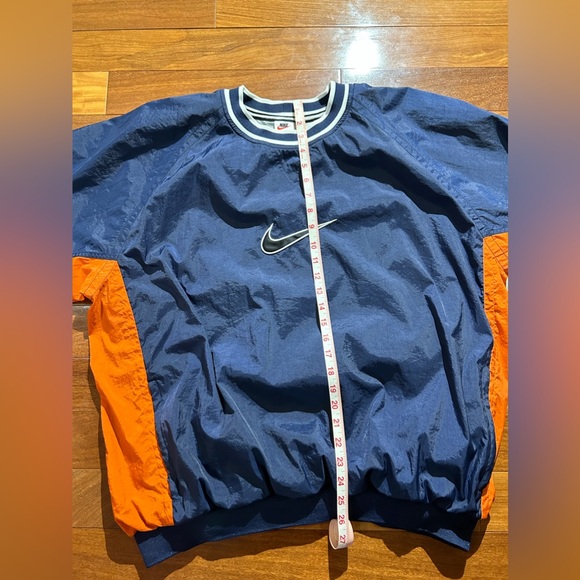 Vintage Nike Jacket (Navy Blue and Orange) - Picture 6 of 8